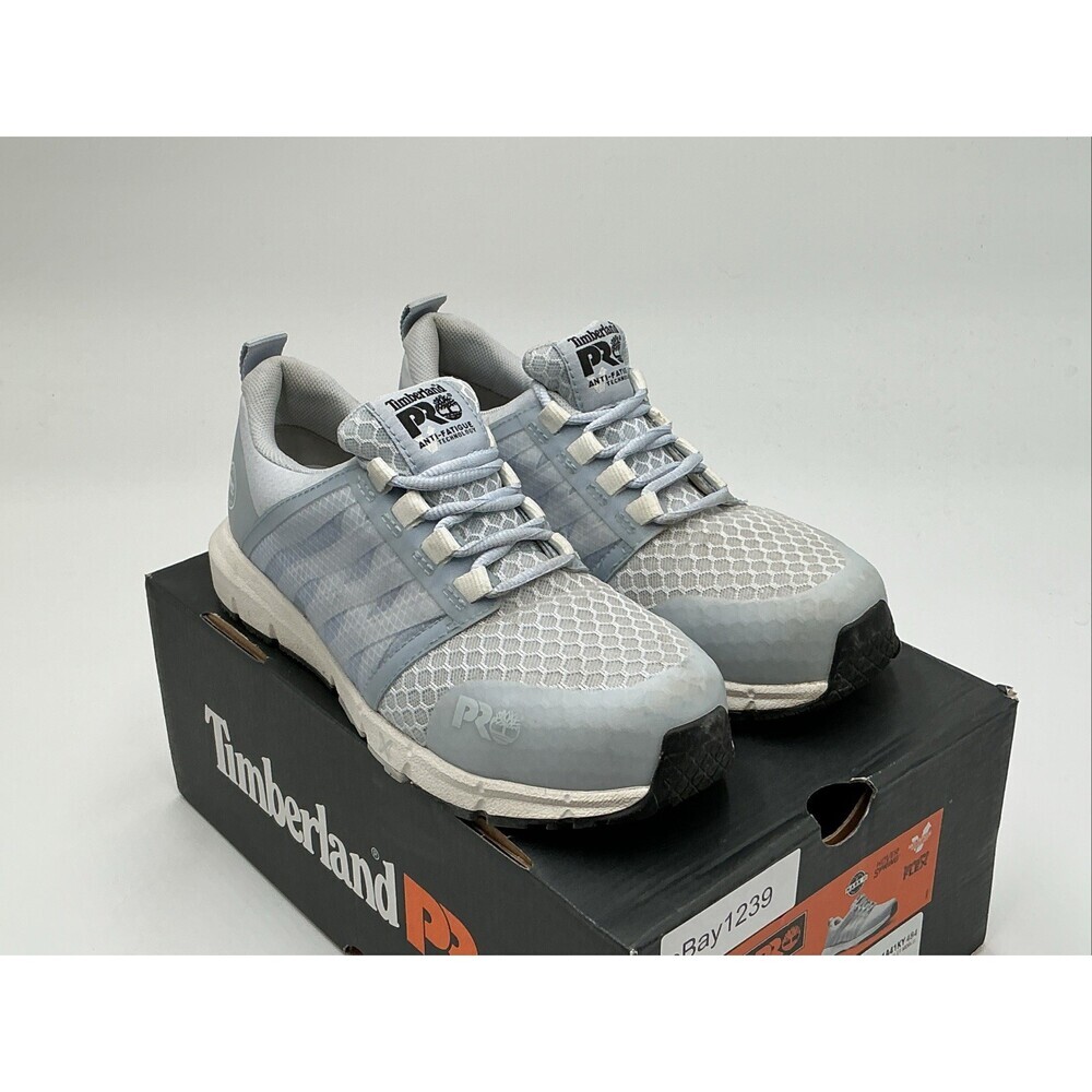 Timberland PRO Radius TB1A41KY484 Womens US 7C Blue Comp Toe Work Shoes Ebay1239